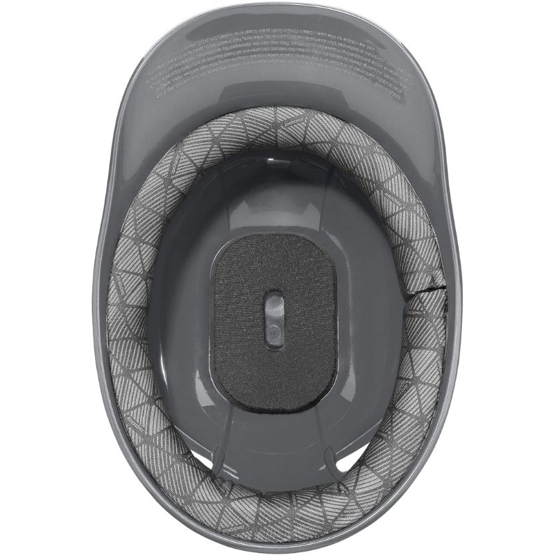 Easton PRXSKLCP Pro X Slim Matte Helmet for Coaches, Referees and Catchers | L/XL Charcoal