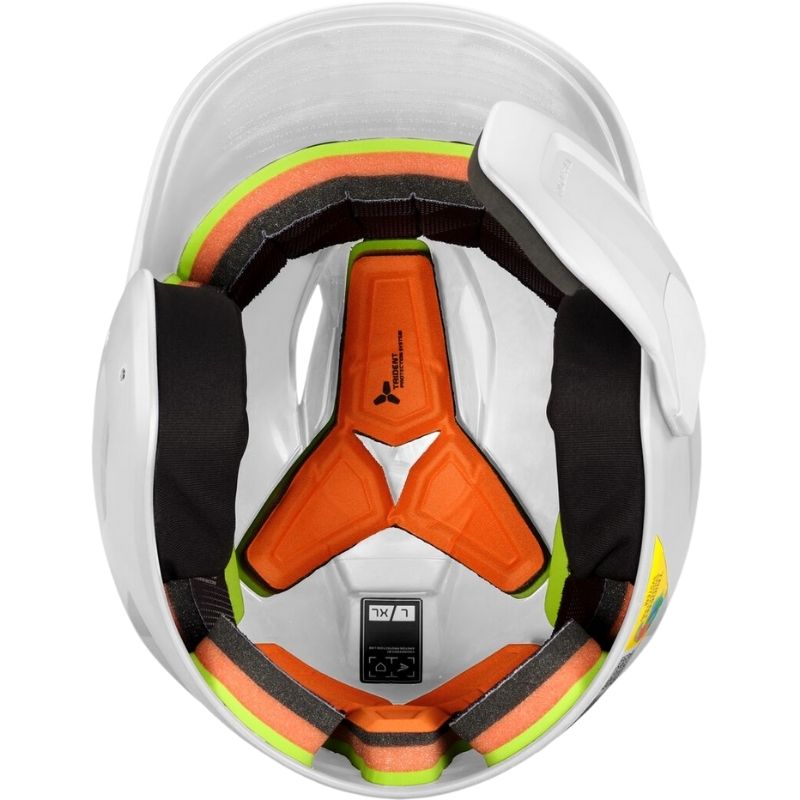 Easton PMXMJG Pro Max w/Multi-Adjust Jaw Guard L/XL White