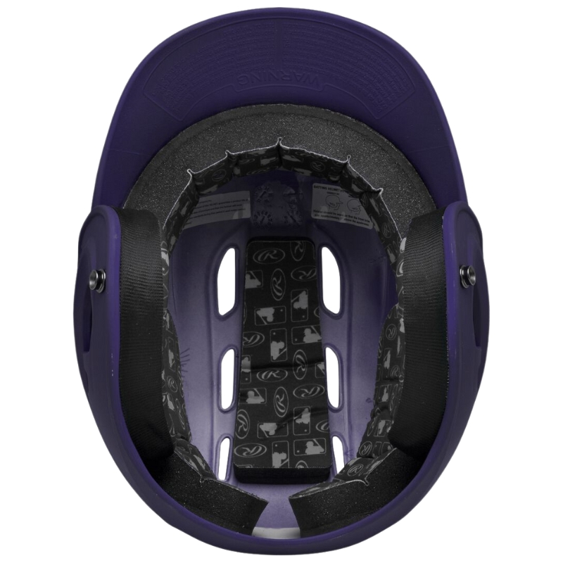 Rawlings R16MJ Matte Baseball Batting Youth Helmet | R16 Series Color Purple