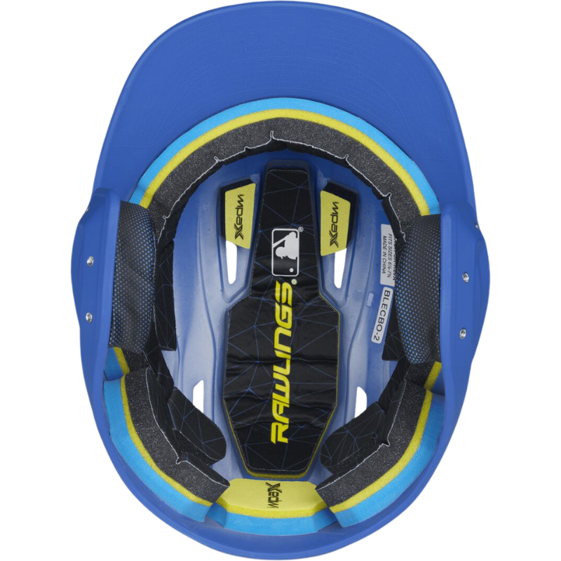 Rawlings IMPAX Foam Mach Baseball Batting Helmet Adult | Color Royal