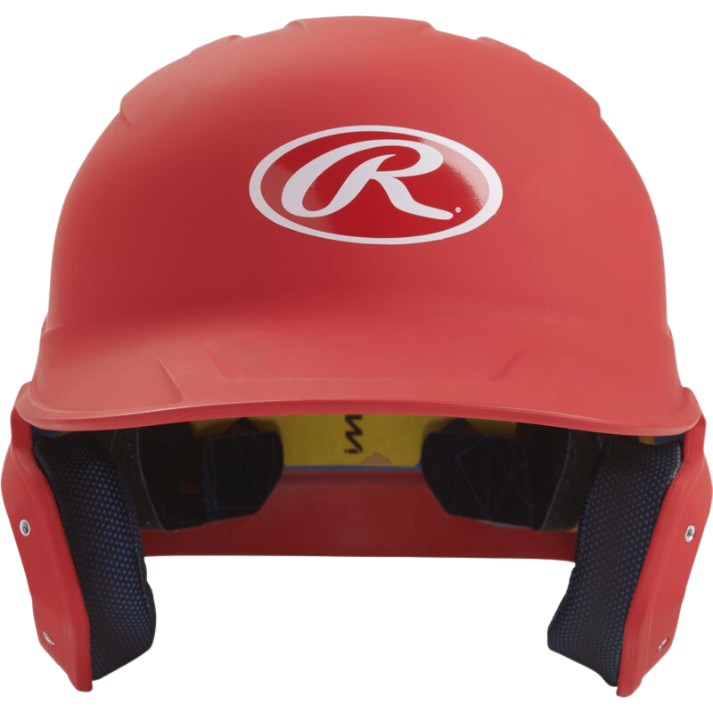 Rawlings IMPAX Foam Mach Baseball Batting Helmet Adult | Color Scarlet