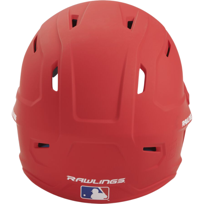 Rawlings IMPAX Foam Mach Baseball Batting Helmet Adult | Color Scarlet