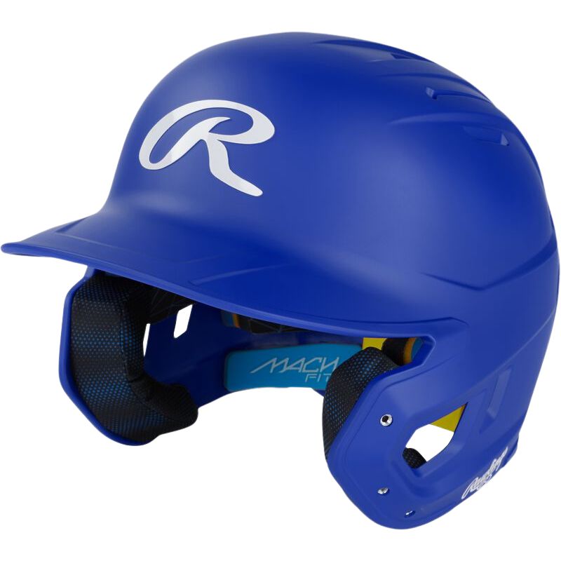 Rawlings One Size IMPAX Foam Mach Fit Batting Helmet Matte Color Royal