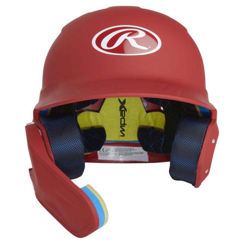 Rawlings MA07S LHB Adjustable Face Guard Color Scarlet
