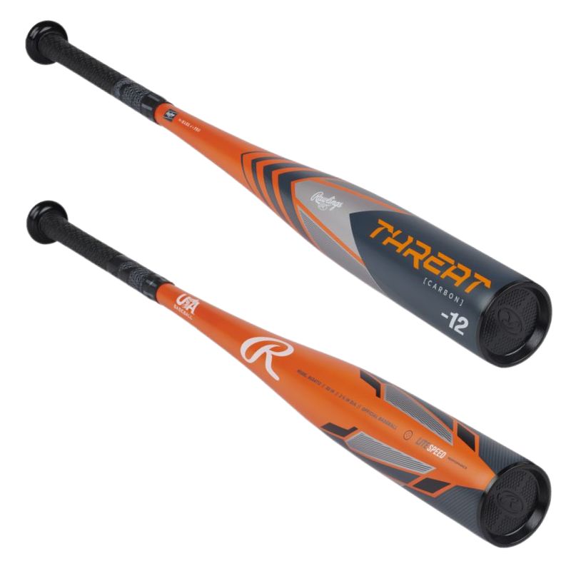 Rawlings RUS4T12 Threat 100% Composite USA Baseball Bat Youth (-12) | 31 inch