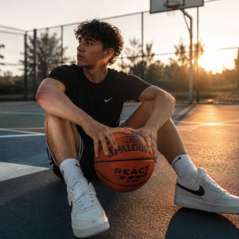 Spalding React FIBA TF-250 Size 7 Composite Ball