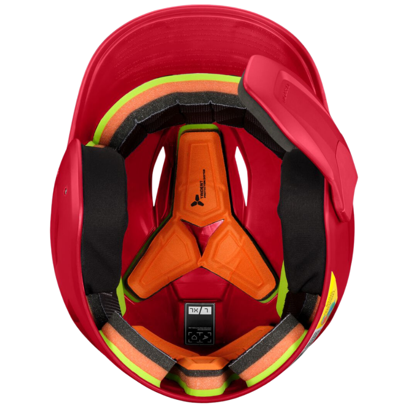 Easton PMXMJG Pro Max w/Multi-Adjust Jaw Guard L/XL Red
