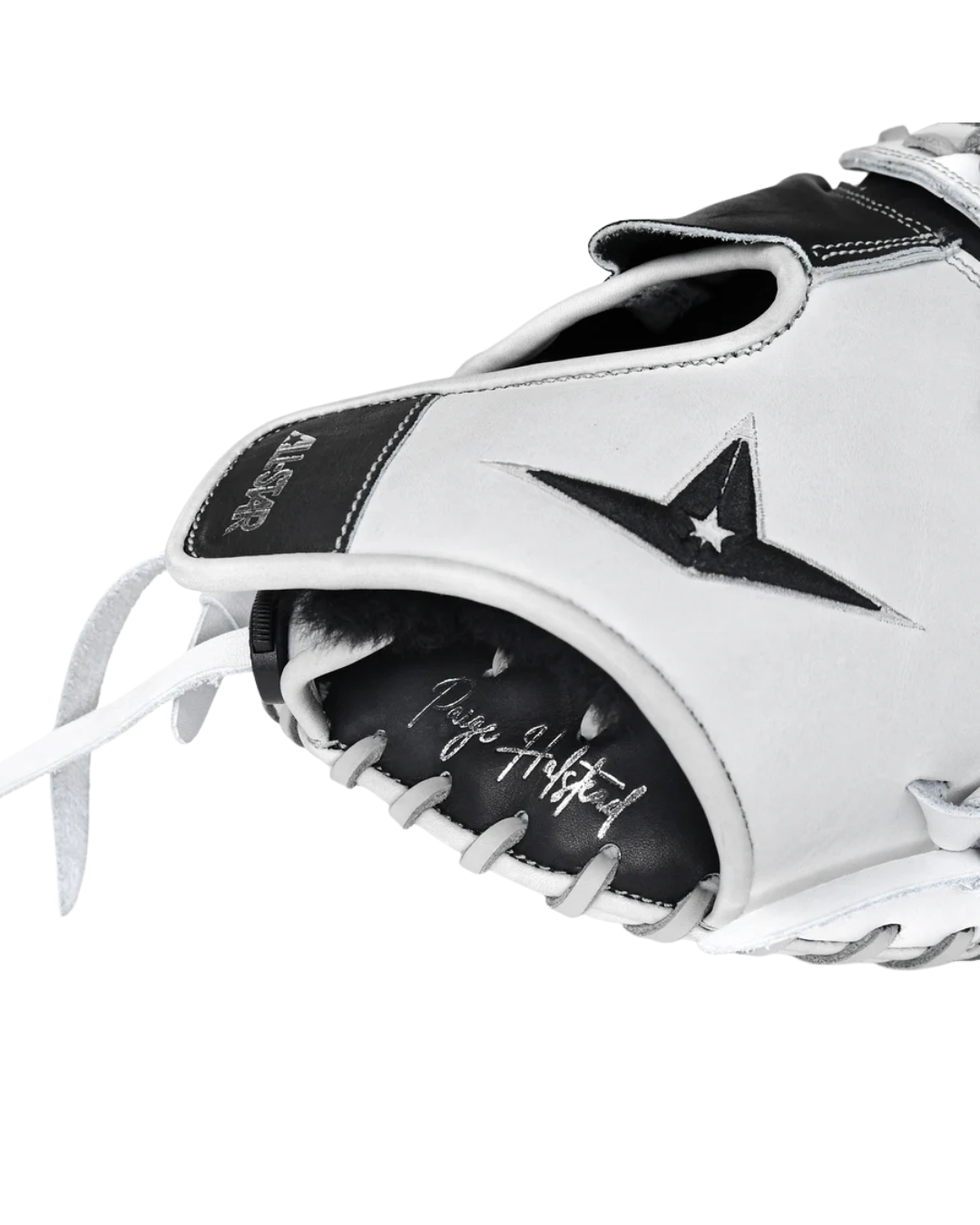All Star CMW-PHX-33 33 Inch Paige Halstead Pro Fastpitch Softball Leather Catcher Mitt | Left Hand Catch