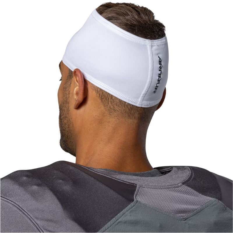 Under Armour Football Headband Skull Wrap Color White