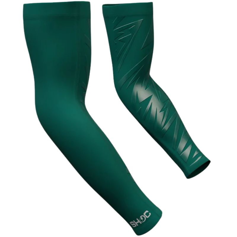SHOC Super Grip Compression Arm Sleeve (Sma L/XL Kelly Green