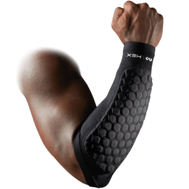 McDavid Hex Forearm Sleeves Pairs (651R)| Impact Protection Arm Compression Gear 