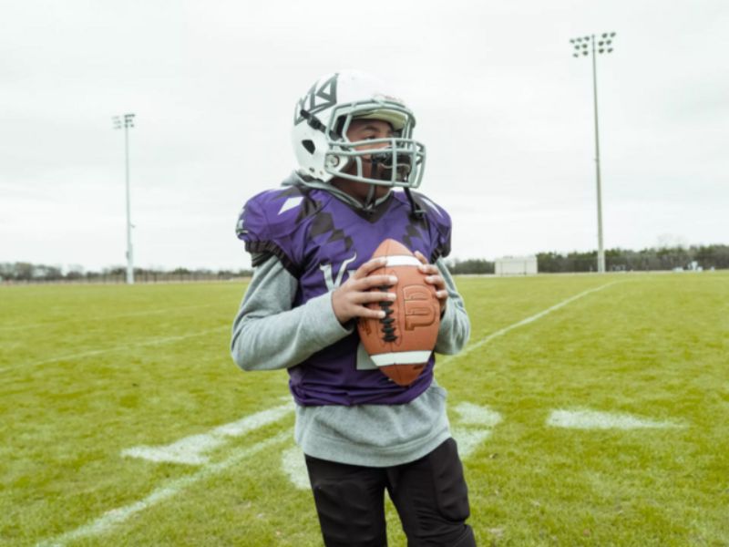 Wilson WTF1783XBN GST W Composite Junior Size (TDJ) Modern American Football NCAA