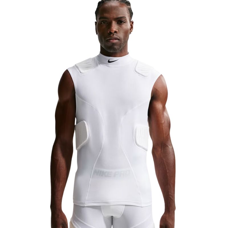 Nike Pro HyperStrong Men's 4-Pad Top (101.3620) L White