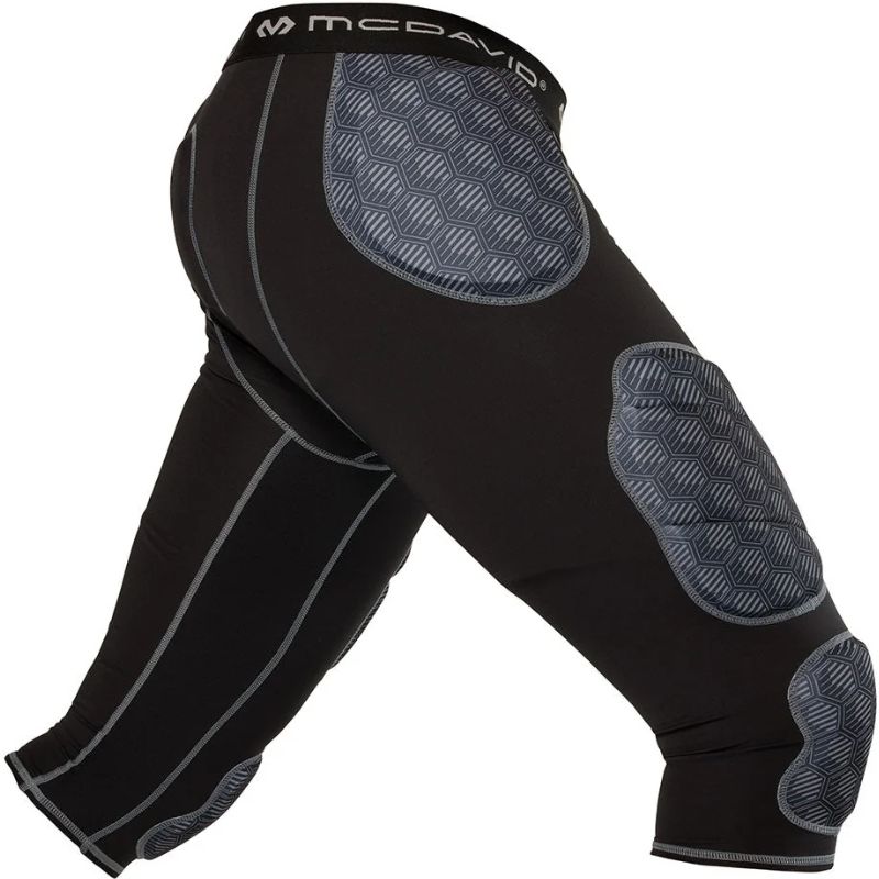 McDavid Rival Integrated 7-Pad 3/4 Tight (MD21880) 3XL Black