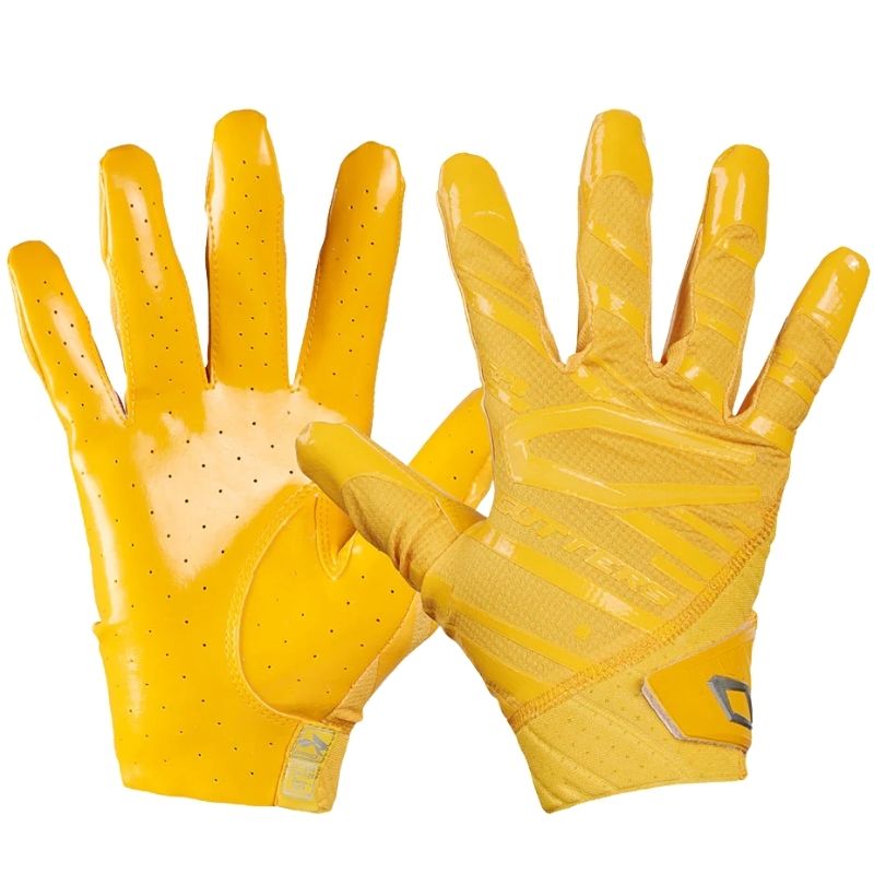 Cutters CG10680 Rev Pro 6.0 Receiver Gloves Solid S Gold