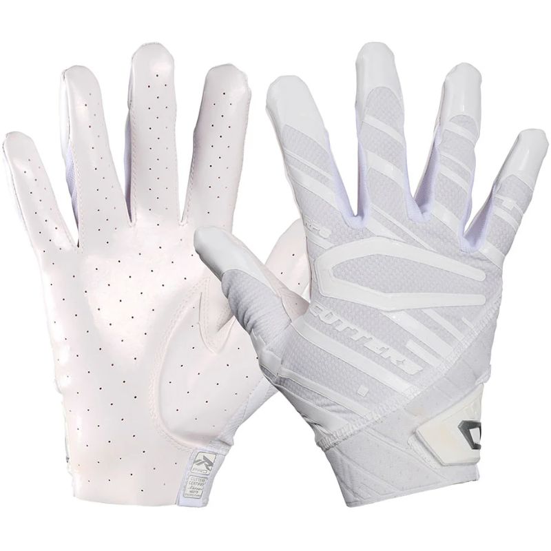 Cutters CG10680 Rev Pro 6.0 Receiver Gloves Solid L White