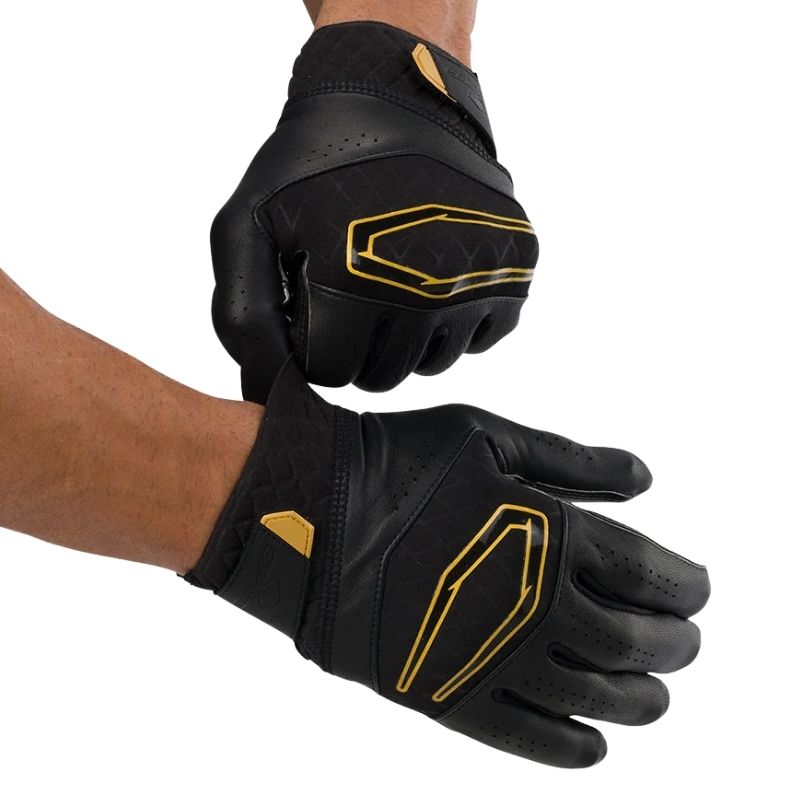Cutters CG10660 Rev Pro Elite Receiver Gloves L Black/Gold
