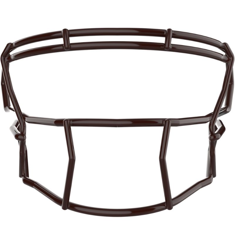 LIGHT SK2 Torch Titanium Adult Football Facemask for QB, RB, CB, S, WR - Maroon