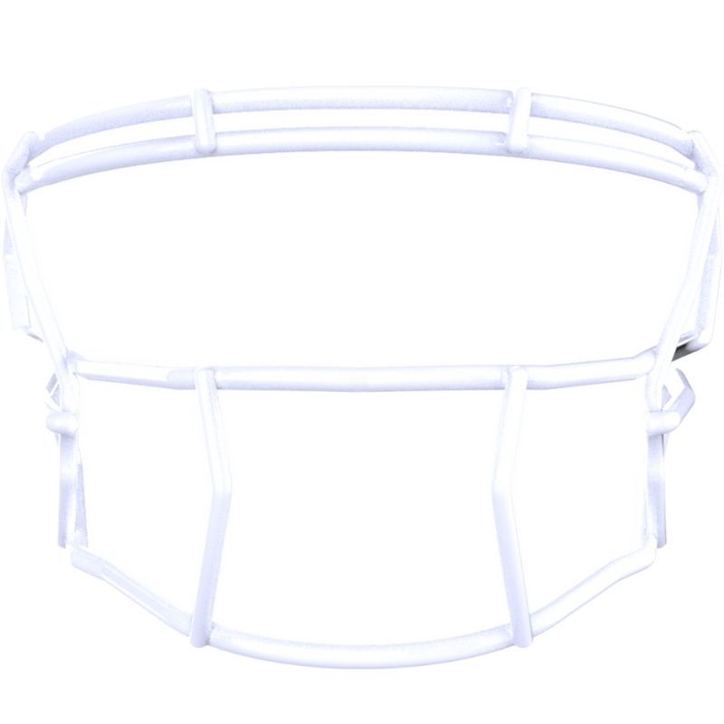 LIGHT SK2 Torch Titanium Adult Football Facemask for QB, RB, CB, S, WR - White