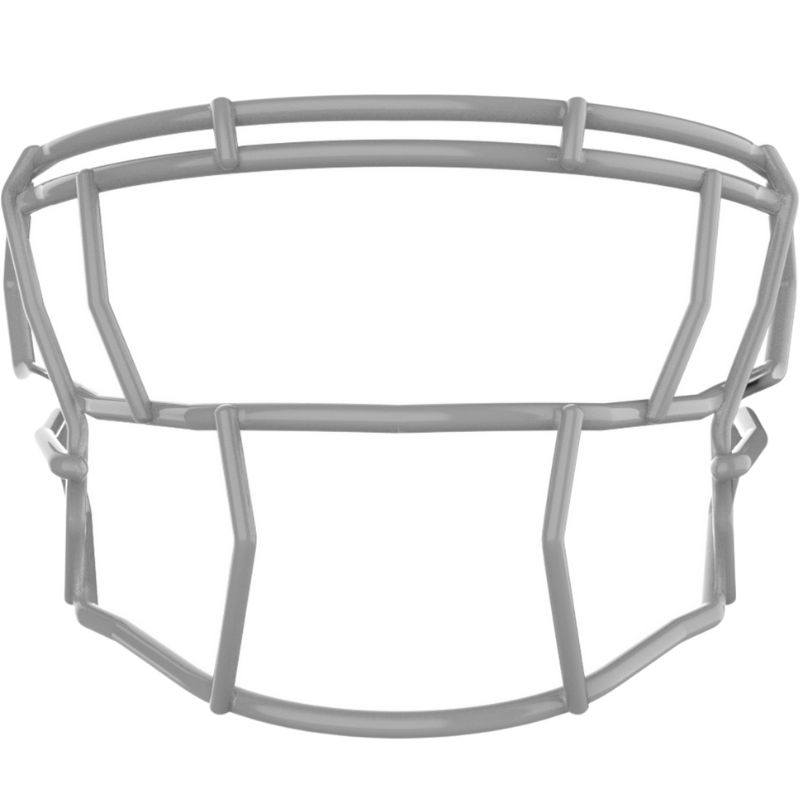 LIGHT SKP2 Aegis Stainless Steel Adult Football Facemask for QB, RB, CB, LB, S, WR, TE, DT - Grey