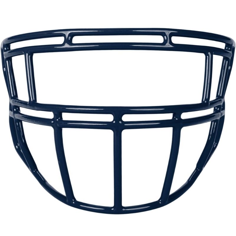 LIGHT P1 Force Adult Football Facemask for FB, LB, OL, DL - Navy