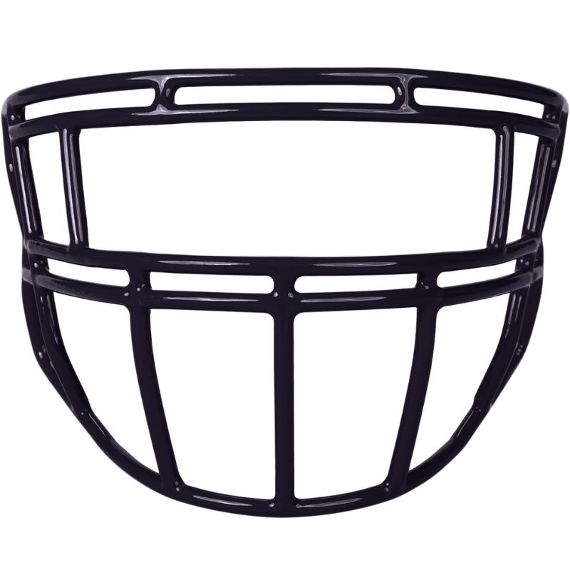 LIGHT P1 Force Adult Football Facemask for FB, LB, OL, DL - Purple