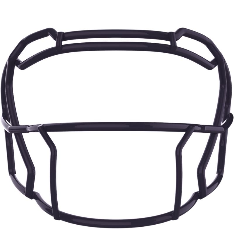 LIGHT SK3 Storm Stainless Steel Adult Football Facemask for QB, RB, CB, S, WR - Purple