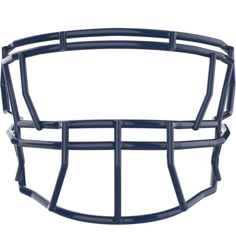 LIGHT P2 Defender Stainless Steel Adult Football Facemask for LB, OL, DL, RB, TE - Navy