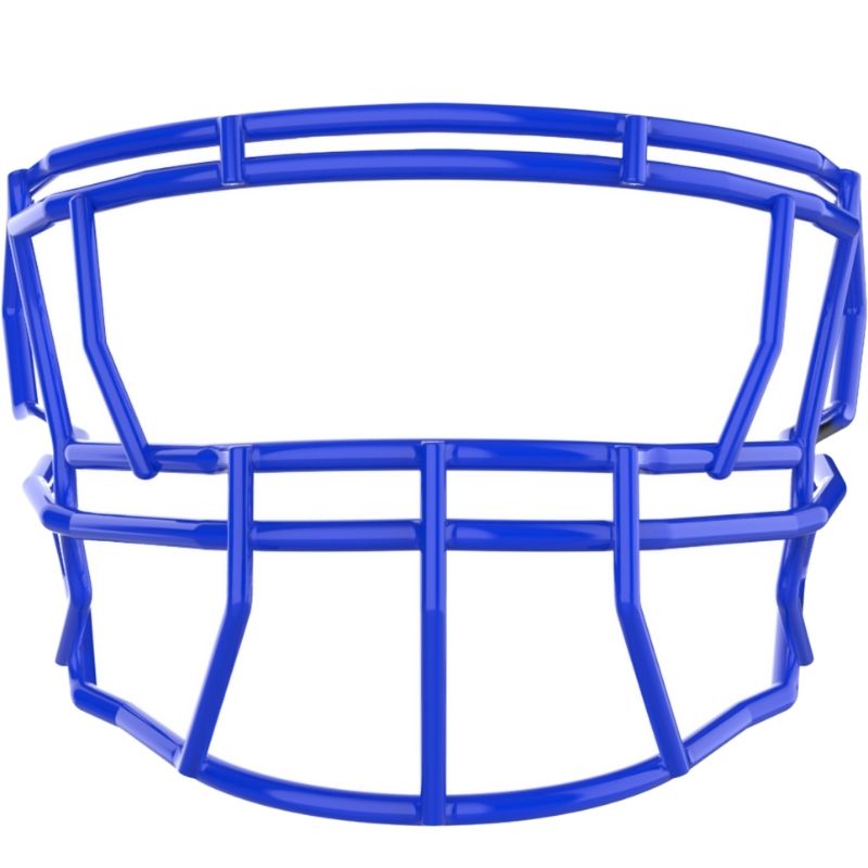 LIGHT P2 Defender Stainless Steel Adult Football Facemask for LB, OL, DL, RB, TE - Royal