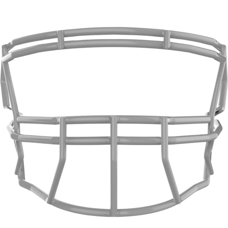 LIGHT PX2 Barrage Stainless Steel Adult Football Facemask for LB, OL, DL, RB, FB, TE - Grey