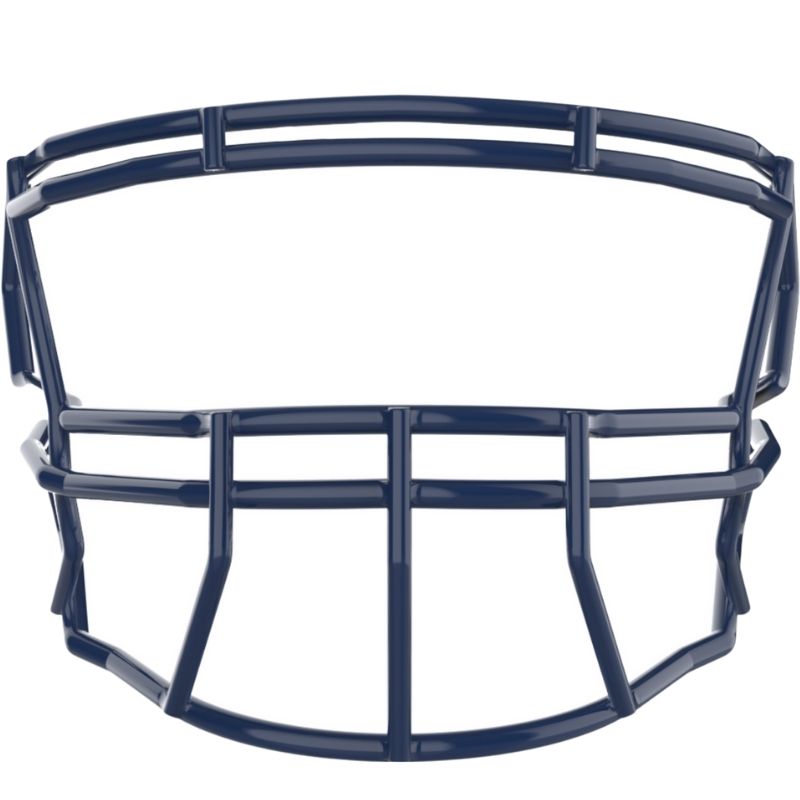 LIGHT PX2 Barrage Stainless Steel Adult Football Facemask for LB, OL, DL, RB, FB, TE - Navy