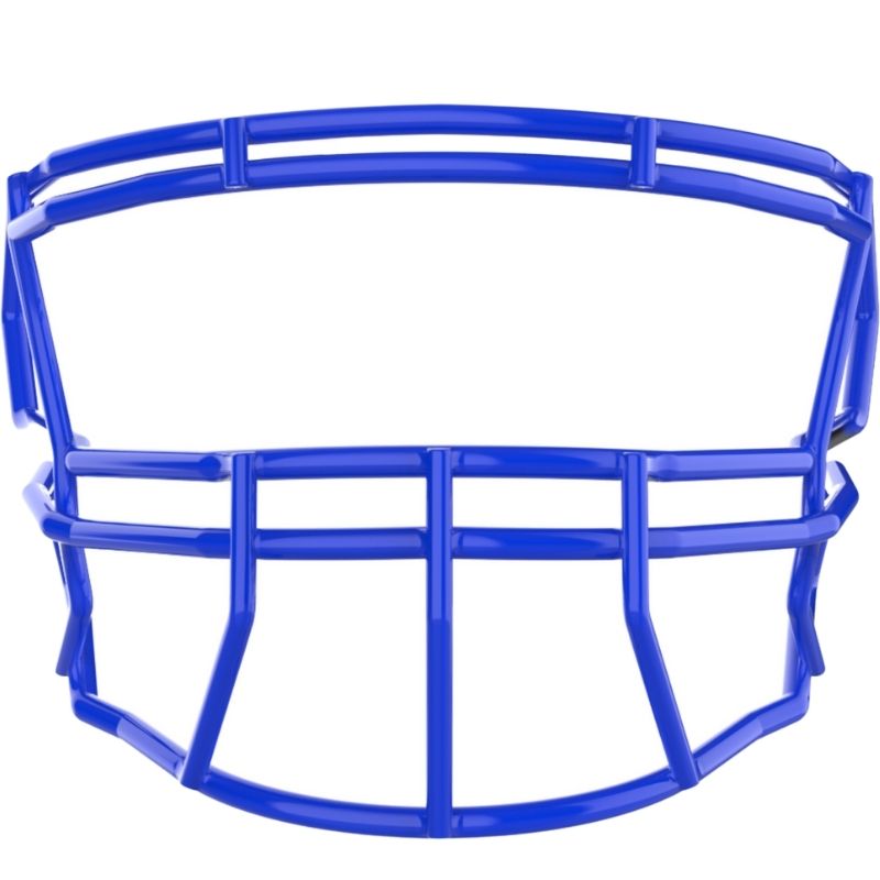 LIGHT PX2 Barrage Stainless Steel Adult Football Facemask for LB, OL, DL, RB, FB, TE - Royal