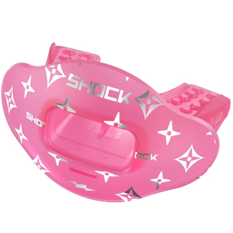 Shock Doctor Max AirFlow Lip Guard Trans Pink