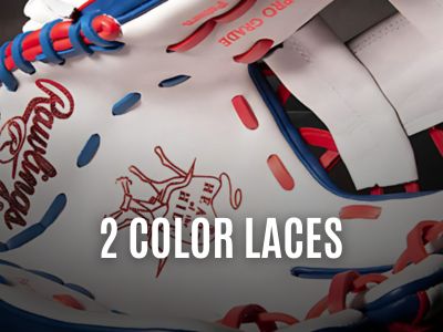 2 color laces