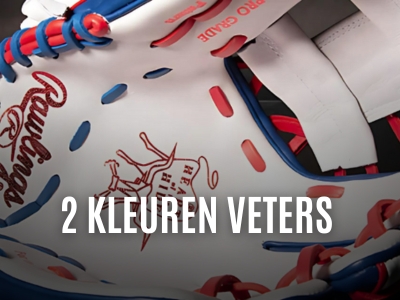 2 kleuren veters