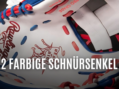 2 farbige Schnürsenkel