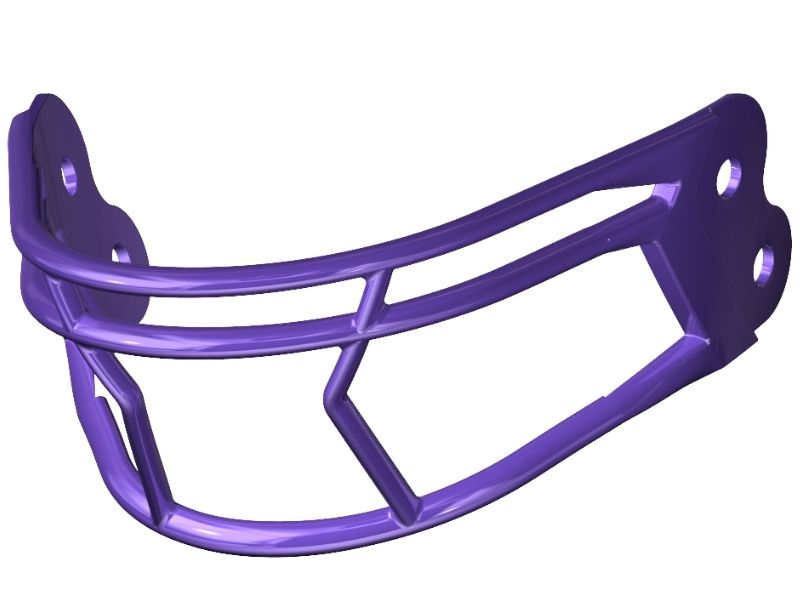 Riddell Axiom Mask 2B-HP-S Color Purple