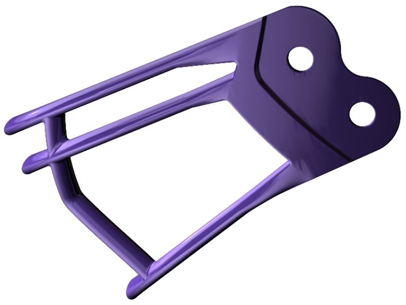 Riddell Axiom Mask 2B-HP-S Color Purple