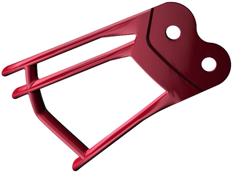 Riddell Axiom Mask 2B-HP-S Color Scarlet