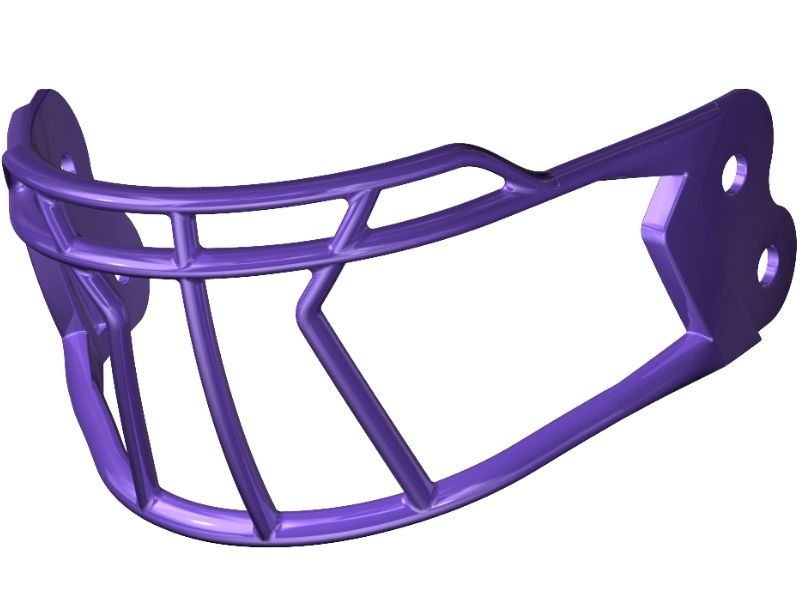 Riddell Axiom Mask 2BC-HP-S Color Purple