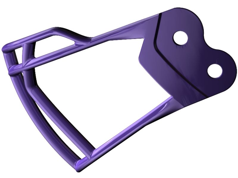 Riddell Axiom Mask 2BC-HP-S Color Purple