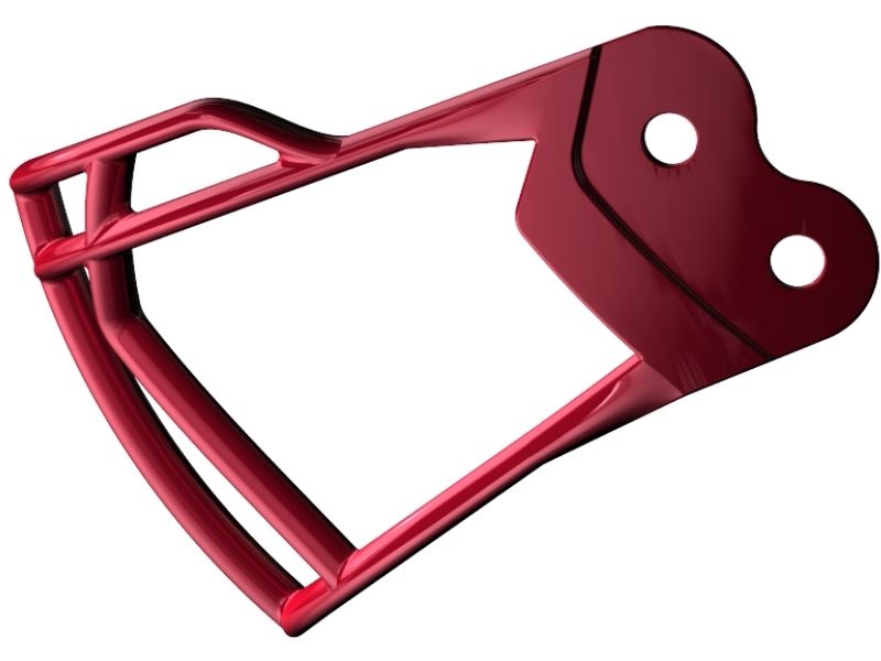 Riddell Axiom Mask 2BC-HP-S Color Scarlet