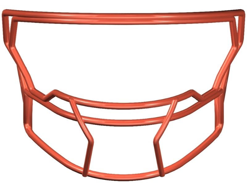 Riddell Axiom Mask W-2B-HP-S Color Orange