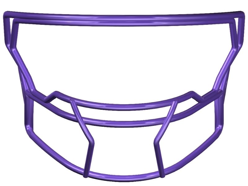 Riddell Axiom Mask W-2B-HP-S Color Purple