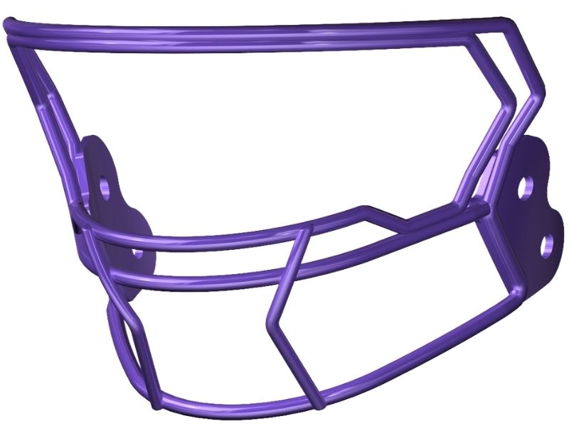 Riddell Axiom Mask W-2B-HP-S Color Purple