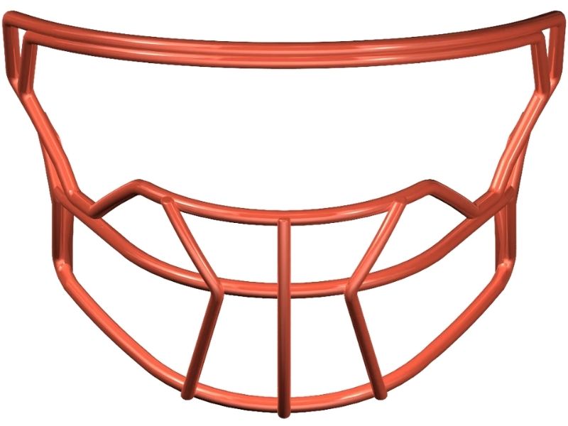 Riddell Axiom Mask W-2BC-HP-S Color Orange