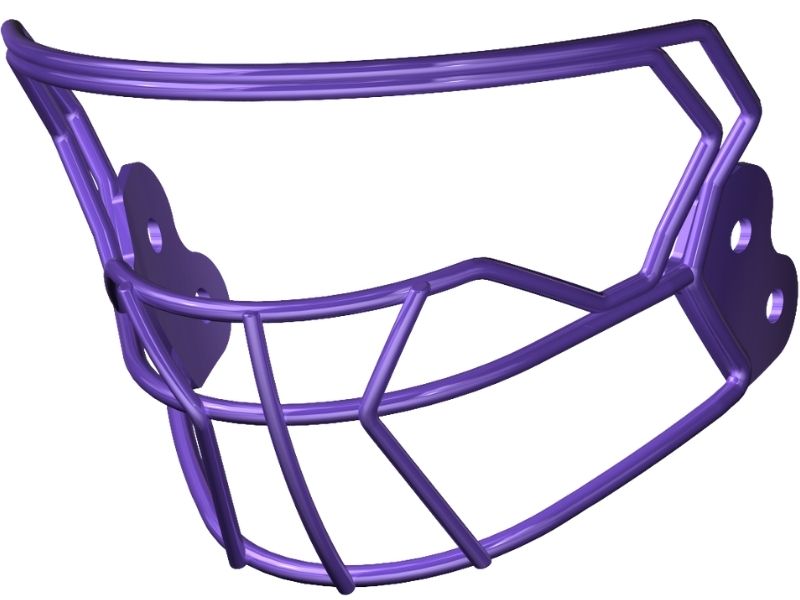 Riddell Axiom Mask W-2BC-HP-S Color Purple