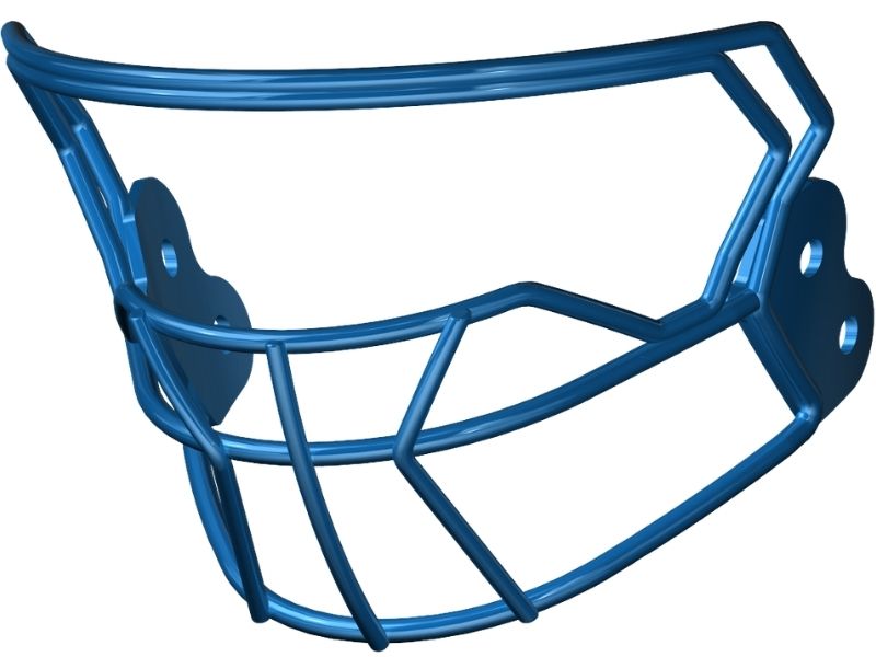 Riddell Axiom Mask W-2BC-HP-S Color Royal