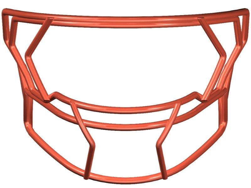 Riddell Axiom Mask W-2EG-HP-S Color Orange