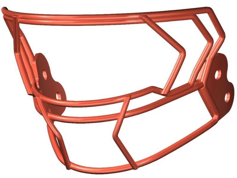 Riddell Axiom Mask W-2EG-HP-S Color Orange